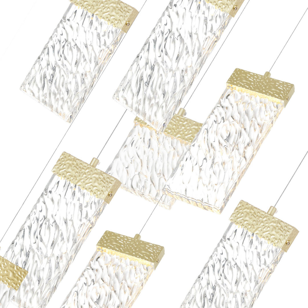 CWI Lighting Canada - 1090P20-10-620 - LED Chandelier - Carolina - Gold Leaf