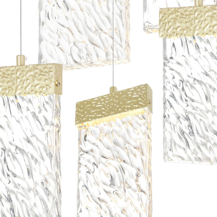 CWI Lighting Canada - 1090P20-10-620 - LED Chandelier - Carolina - Gold Leaf