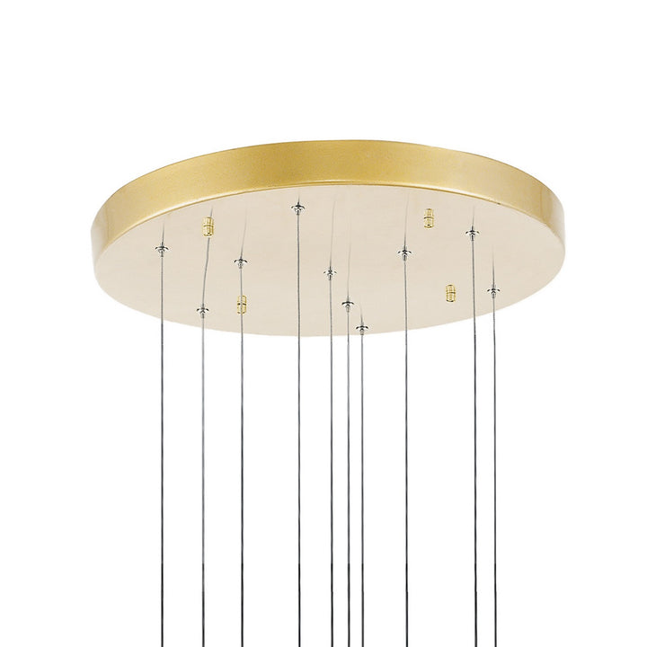 CWI Lighting Canada - 1090P20-10-620 - LED Chandelier - Carolina - Gold Leaf