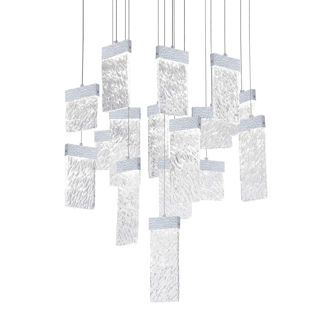 CWI Lighting Canada - 1090P32-16-269 - LED Chandelier - Carolina - Pewter