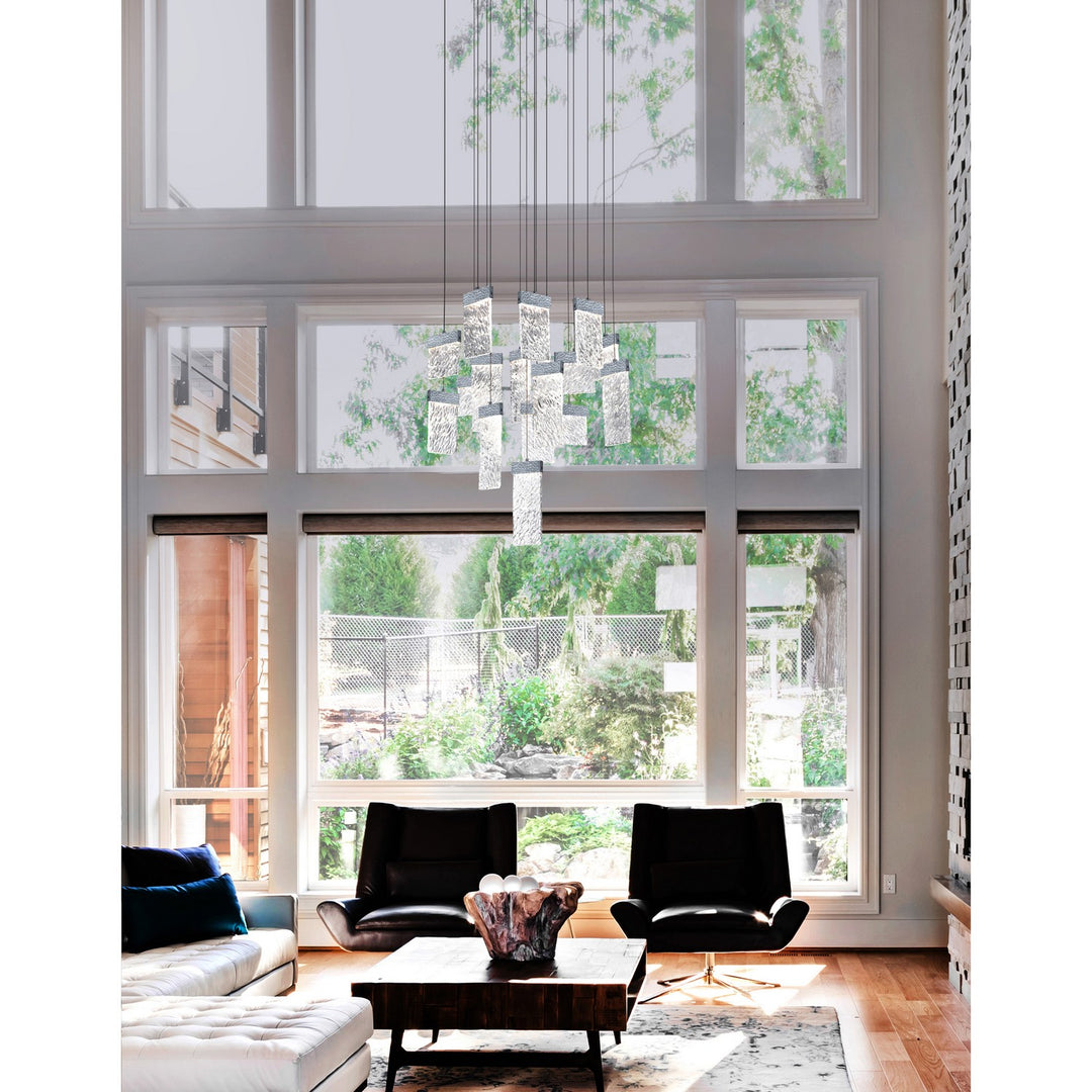 CWI Lighting Canada - 1090P32-16-269 - LED Chandelier - Carolina - Pewter
