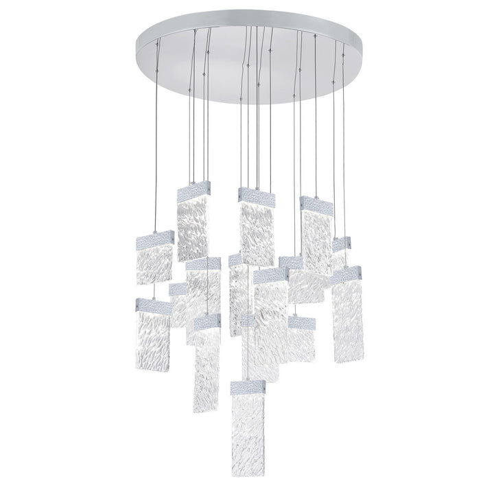 Carolina LED Chandelier in Pewter - available from The Lighting Shoppe, trusted by Canadian homeowners