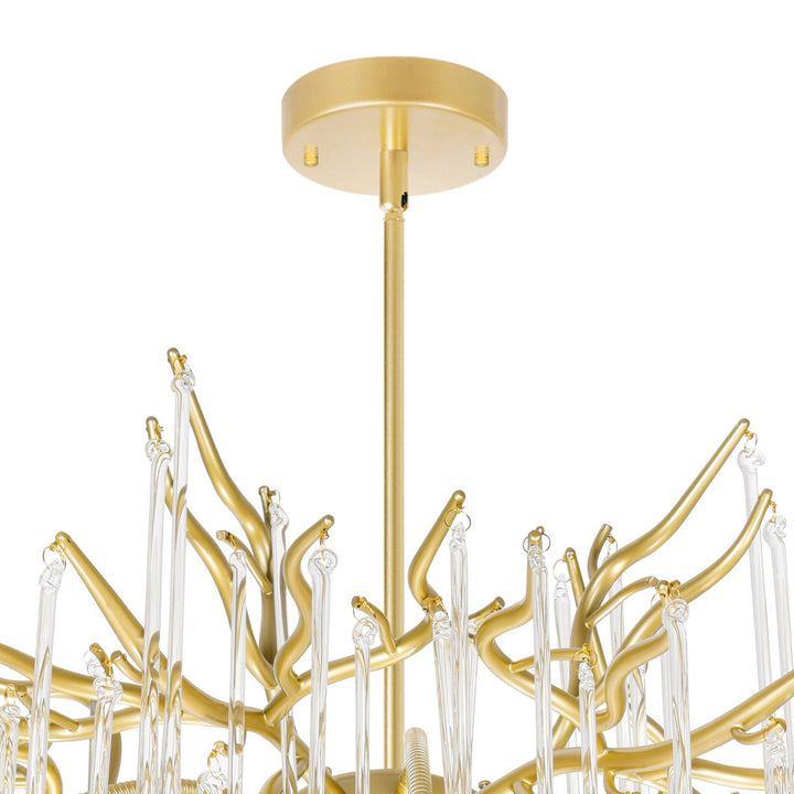 CWI Lighting Canada - 1094P26-6-620 - Six Light Chandelier - Anita - Gold Leaf