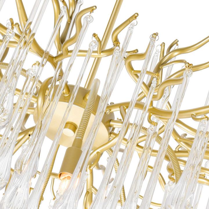 CWI Lighting Canada - 1094P26-6-620 - Six Light Chandelier - Anita - Gold Leaf