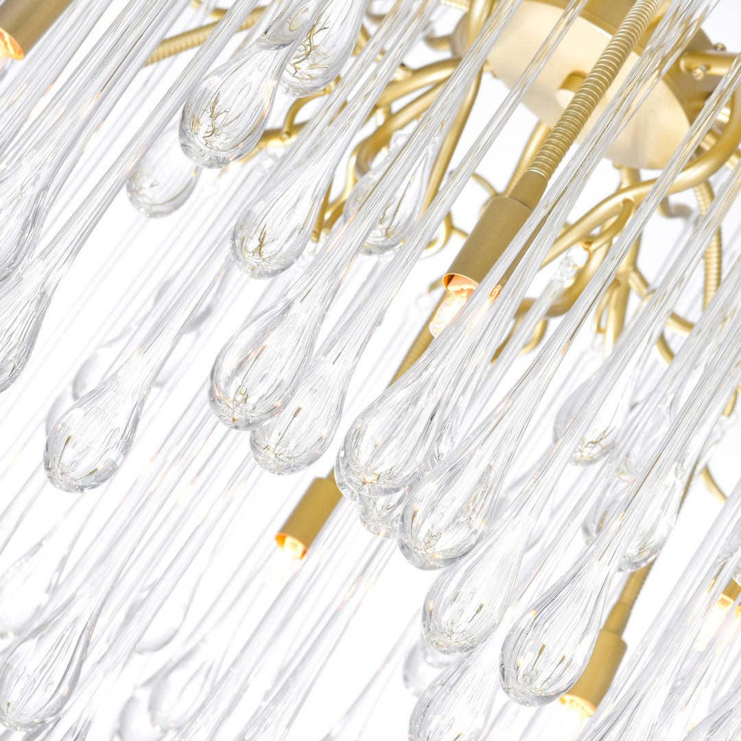 CWI Lighting Canada - 1094P26-6-620 - Six Light Chandelier - Anita - Gold Leaf