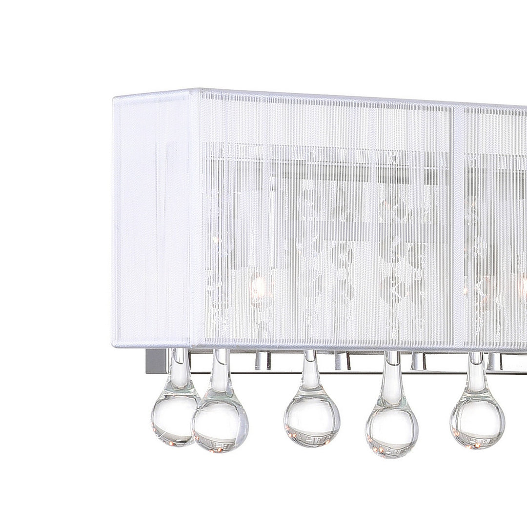 CWI Lighting Canada - 5005W24C-RC (W) - Four Light Vanity - Water Drop - Chrome