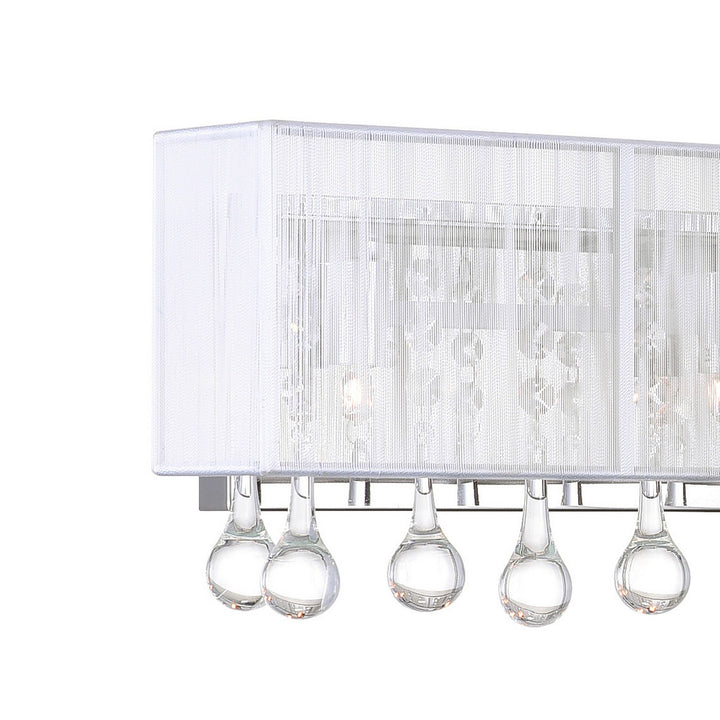 CWI Lighting Canada - 5005W24C-RC (W) - Four Light Vanity - Water Drop - Chrome