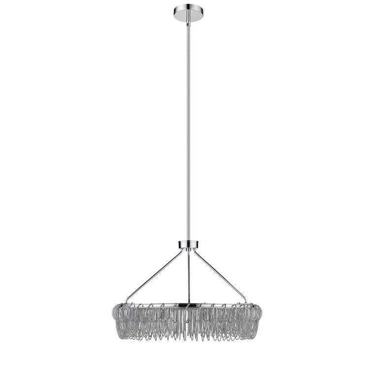 Swirl 24" 10-Light Round Chain Pendant thelightingshoppe.ca