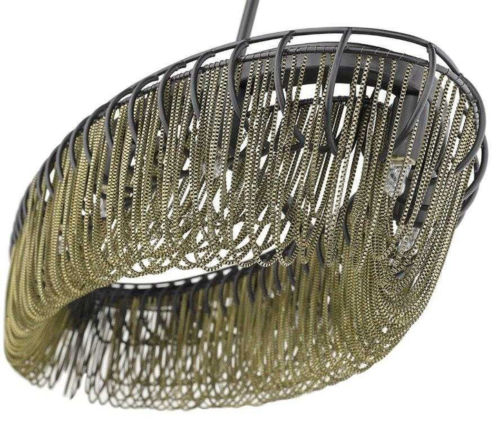 Swirl 35.80" 12-Light Oval Chain Pendant thelightingshoppe.ca