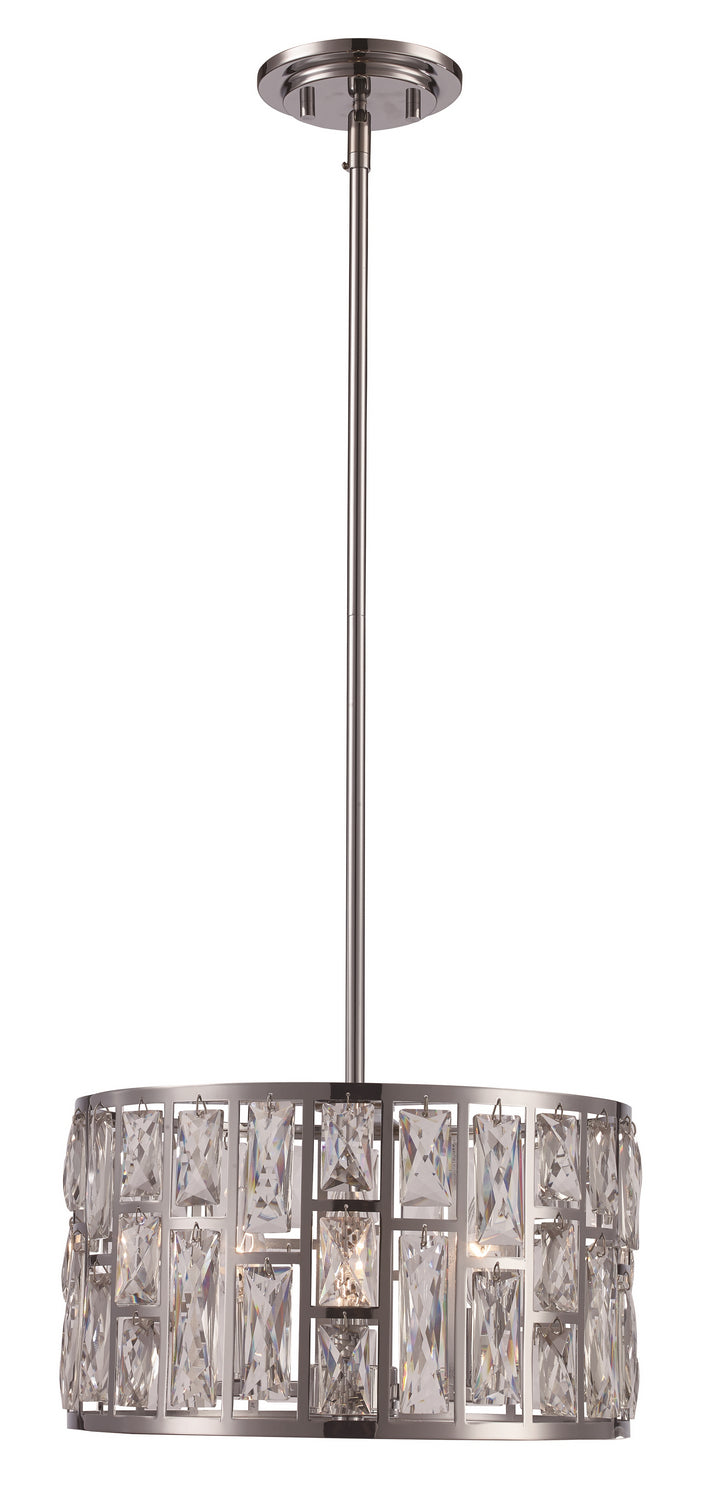 Three Light Pendant in Polished Chrome - available from The Lighting Shoppe, trusted by Canadian homeowners