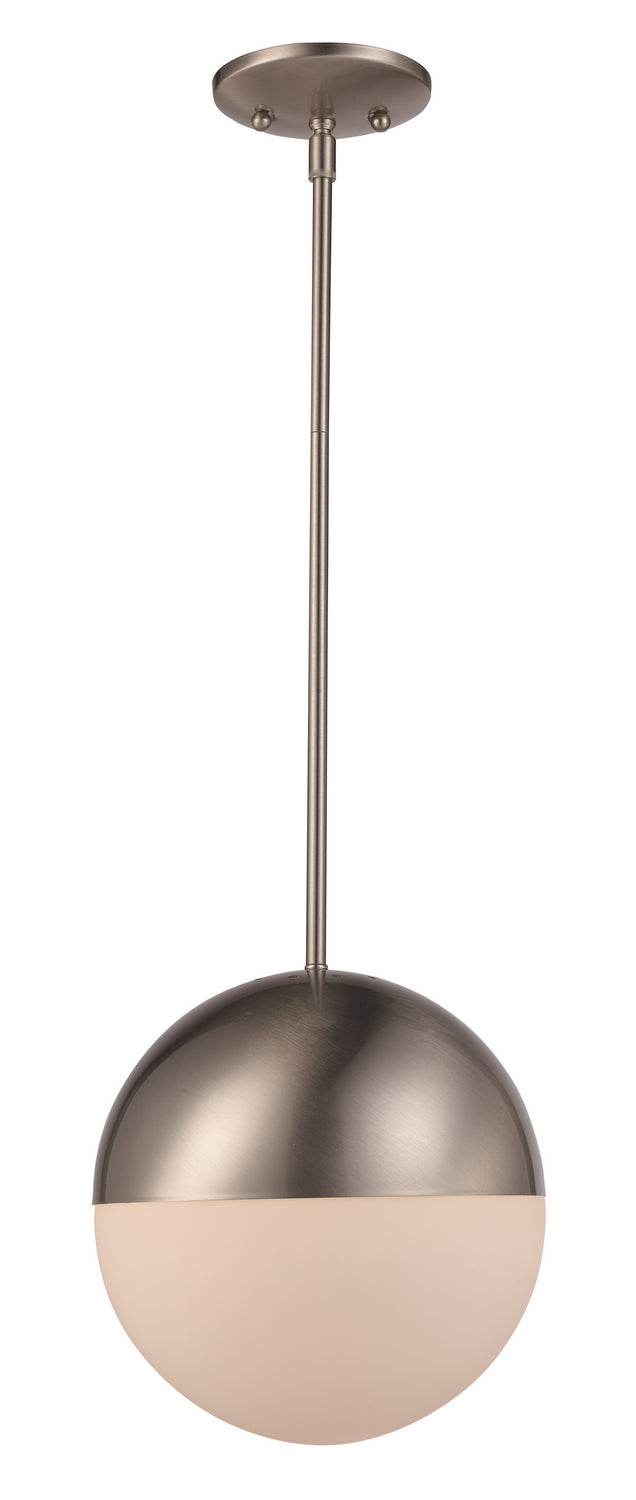 One Light Mini Pendant in Brushed Nickel - available from The Lighting Shoppe, trusted by Canadian homeowners