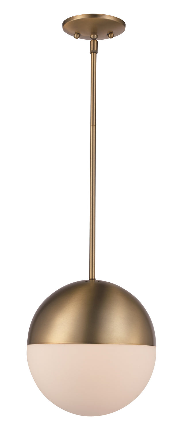 One Light Pendant in Satin Gold - available from The Lighting Shoppe, trusted by Canadian homeowners
