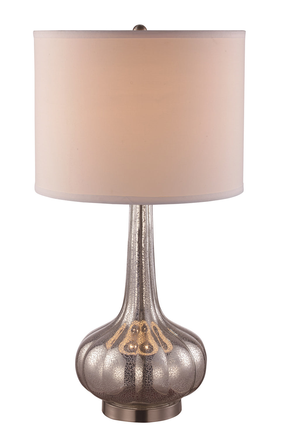 One Light Table Lamp in Brushed Nickel - available from The Lighting Shoppe, trusted by Canadian homeowners