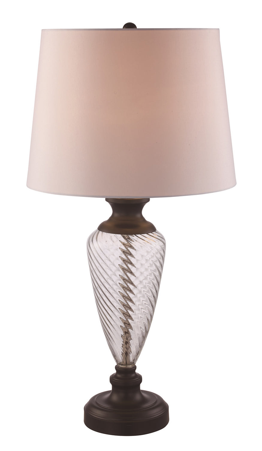 One Light Table Lamp in Rubbed Oil Bronze - available from The Lighting Shoppe, trusted by Canadian homeowners