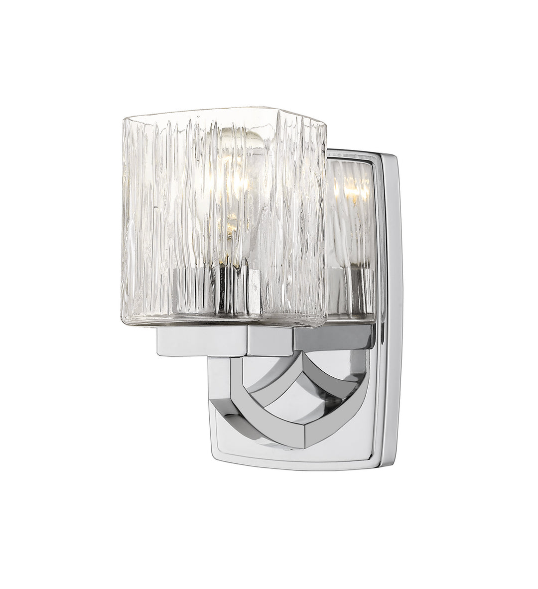 Zaid One Light Wall Sconce in Chrome - available from The Lighting Shoppe, trusted by Canadian homeowners
