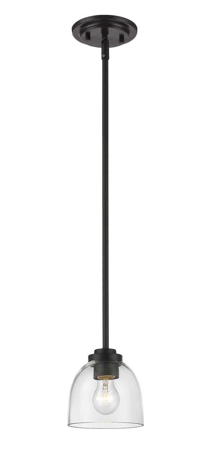 Ashton One Light Pendant in Bronze - available from The Lighting Shoppe, trusted by Canadian homeowners
