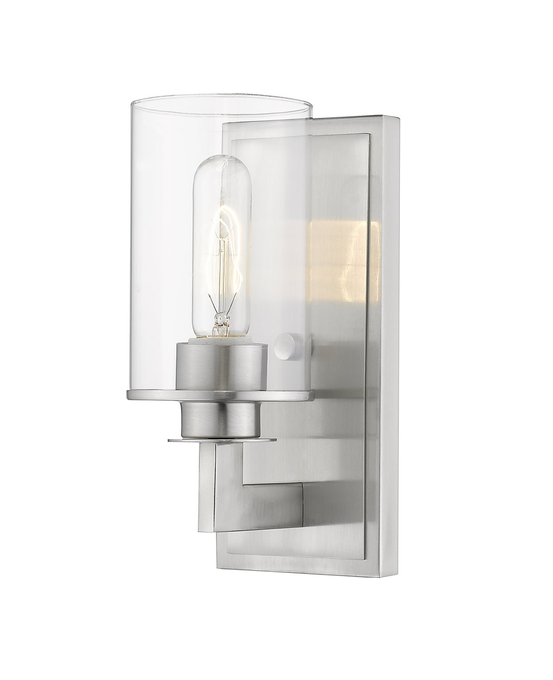 Savannah One Light Wall Sconce in Brushed Nickel - available from The Lighting Shoppe, trusted by Canadian homeowners