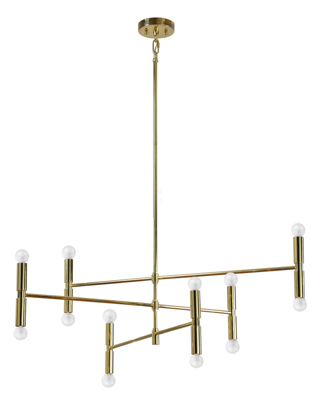 Renwil Canada - LPC4002 - 12 Light Ceiling Fixture - Axis - Gold
