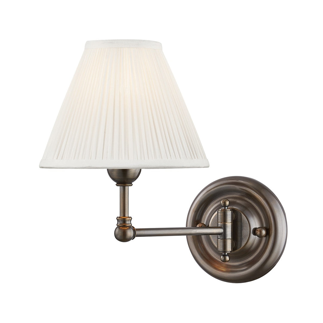Hudson Valley Canada - MDS101-DB - One Light Wall Sconce - Classic No.1 - Distressed Bronze
