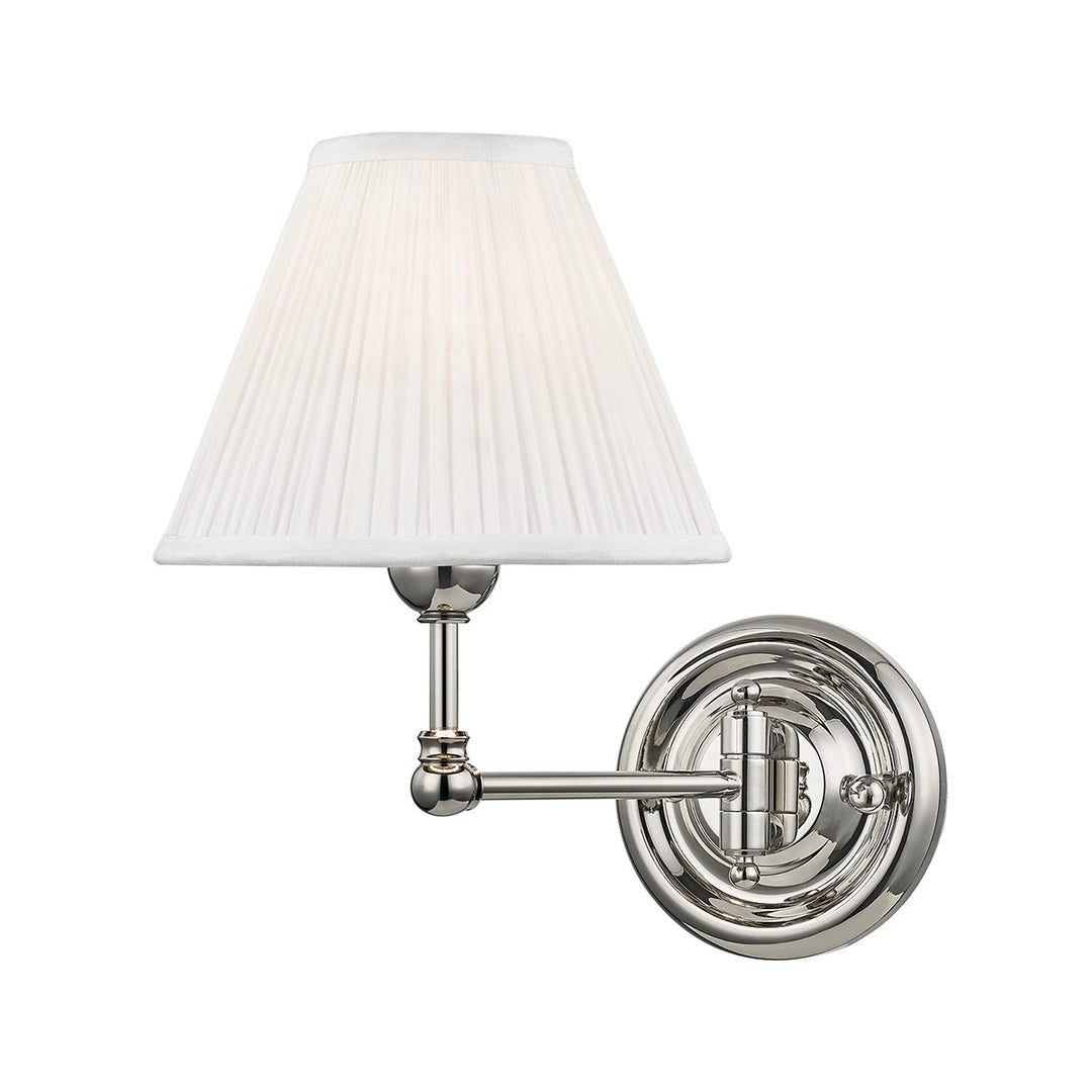 Hudson Valley Canada - MDS101-PN - One Light Wall Sconce - Classic No.1 - Polished Nickel