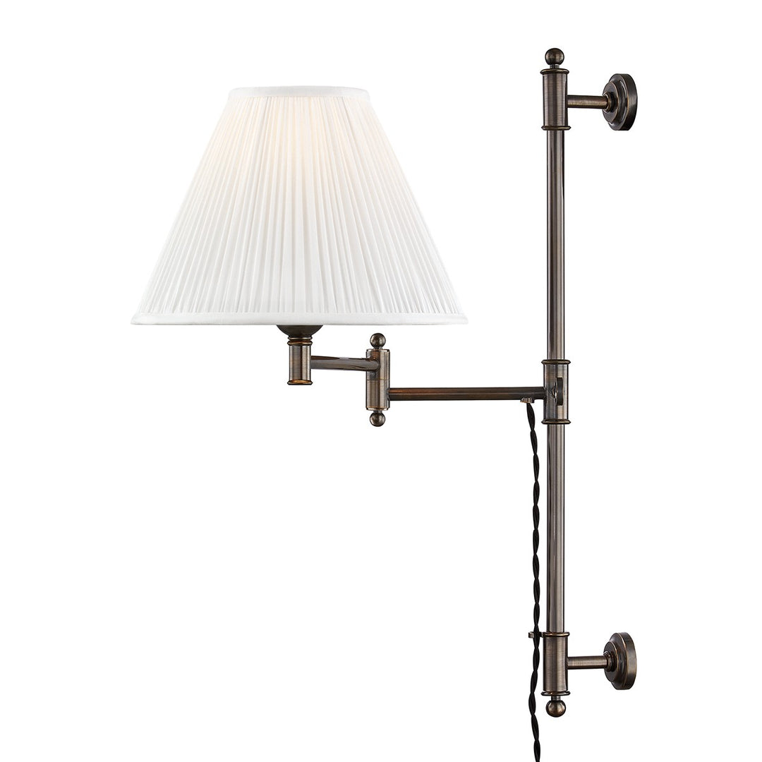 Hudson Valley Canada - MDS104-DB - One Light Wall Sconce - Classic No.1 - Distressed Bronze