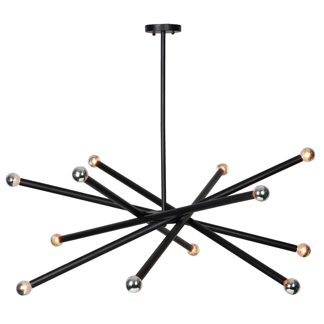 Renwil Canada - LPC4095 - 12 Light Ceiling Fixture - Clemente - Black