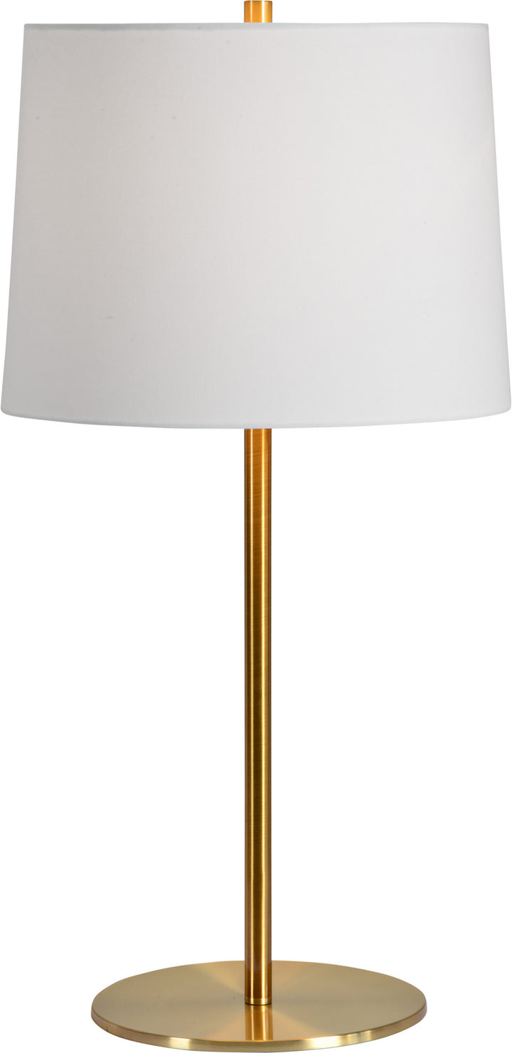 Rexmund One Light Table Lamp in Antique Brass - available from The Lighting Shoppe, trusted by Canadian homeowners