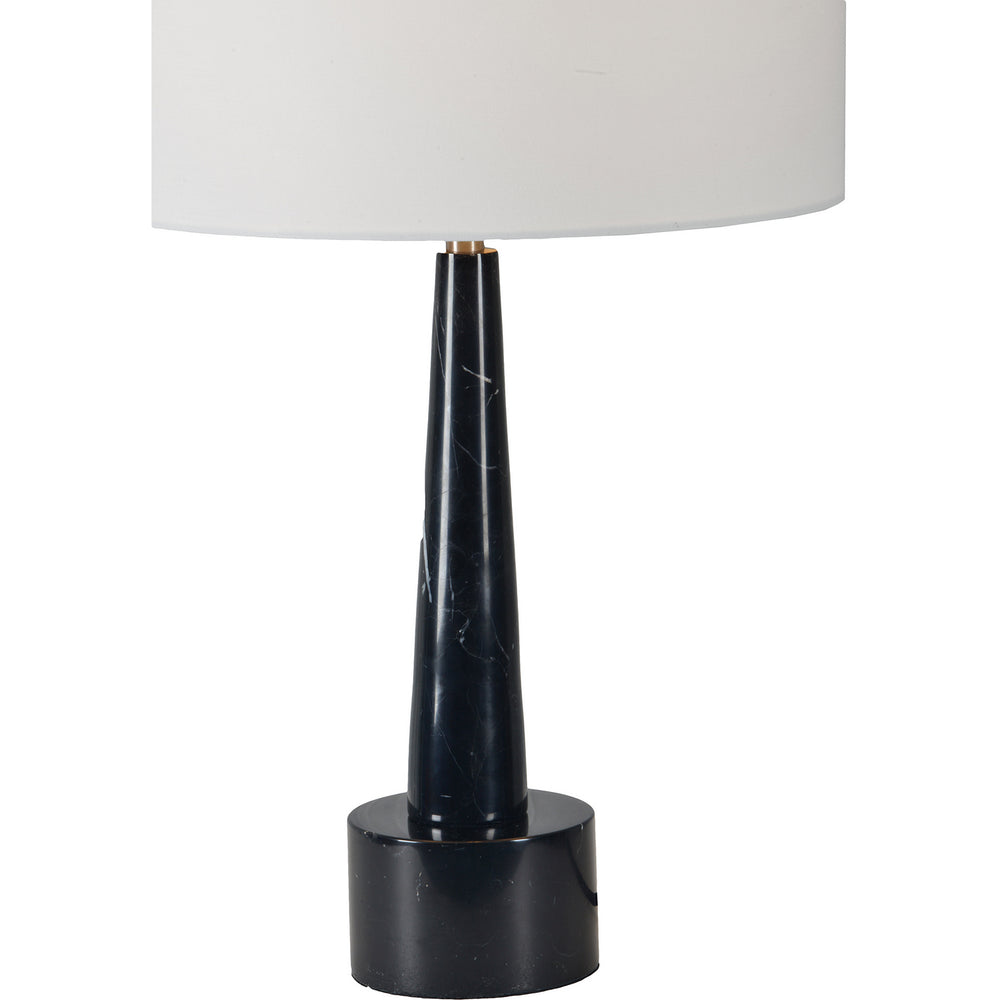 Renwil Canada - LPT885 - One Light Table Lamp - Briggate - Black Marble, Antique Brass
