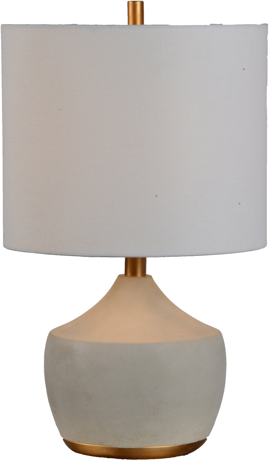 Horme One Light Table Lamp in Gray, Gold - available from The Lighting Shoppe, trusted by Canadian homeowners