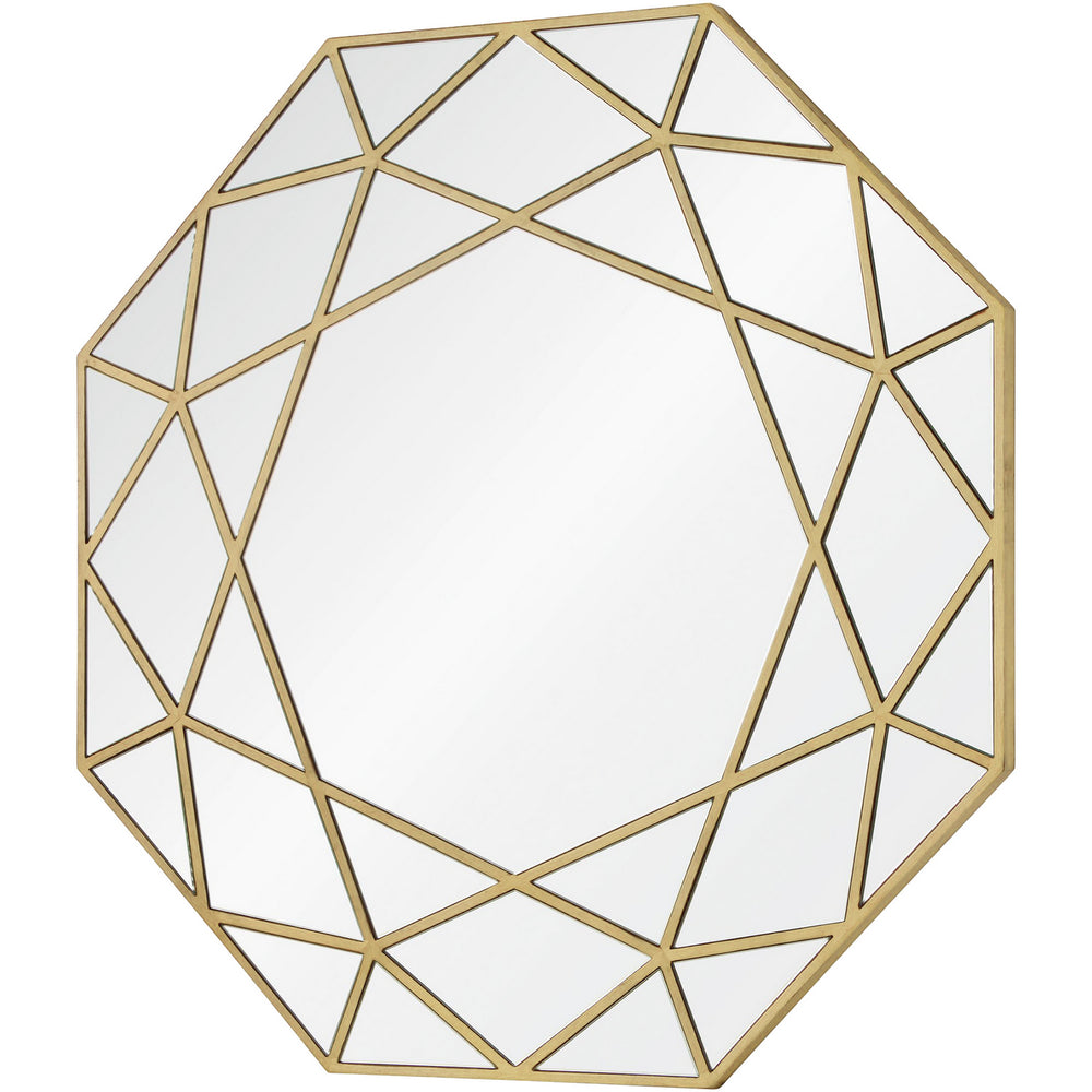 Renwil Canada - MT1649 - Mirror - Deloro - Brushed Gold Veneer