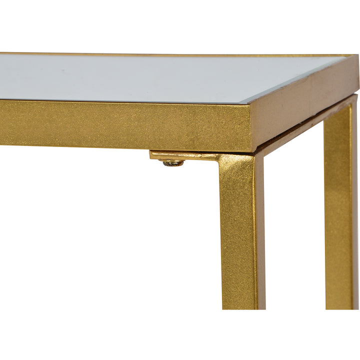 Renwil Canada - TA252 - Console Table - Havana - Gold Leaf
