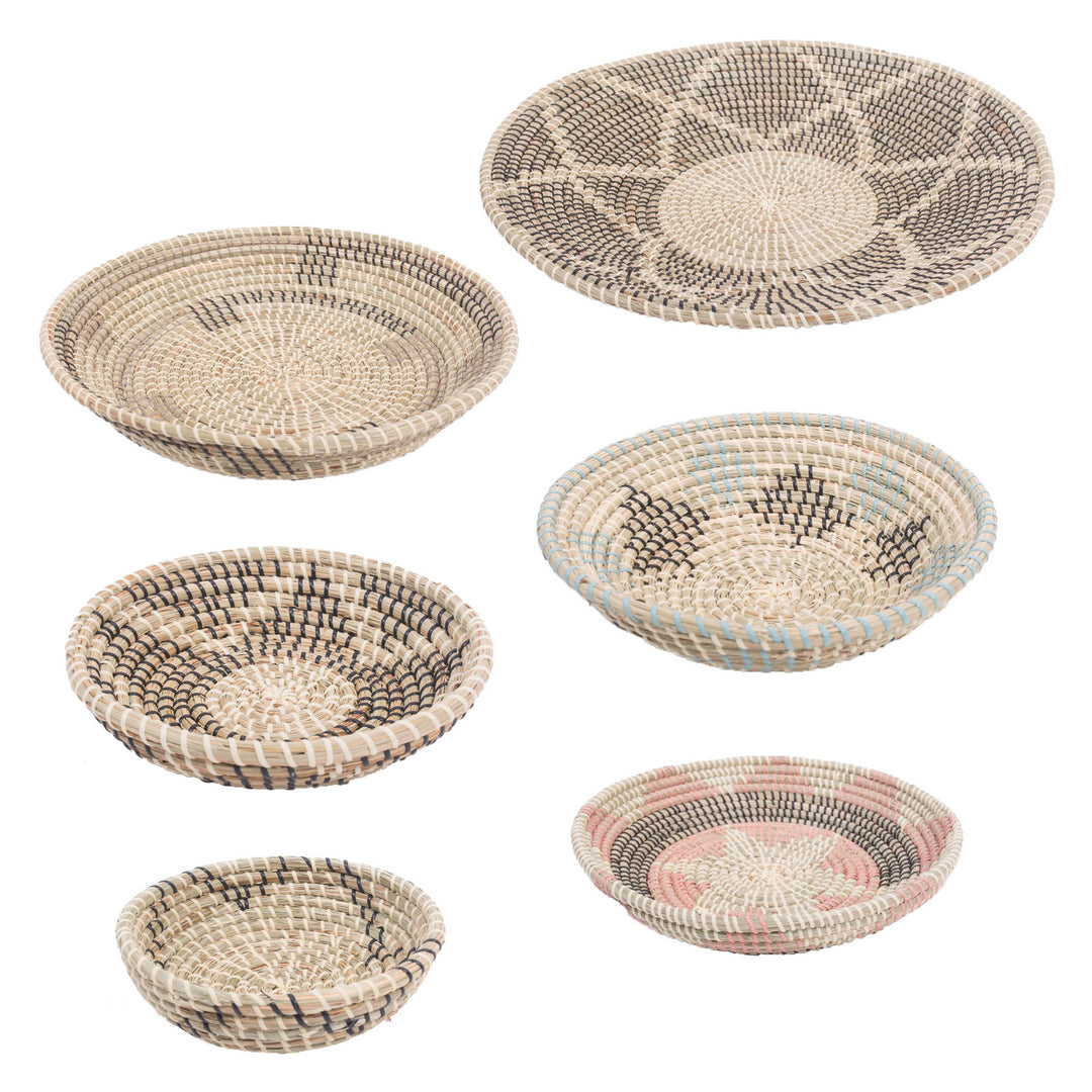 Elmina Basket in Black, White, Beige, Turquoise, Peach - available from The Lighting Shoppe, trusted by Canadian homeowners
