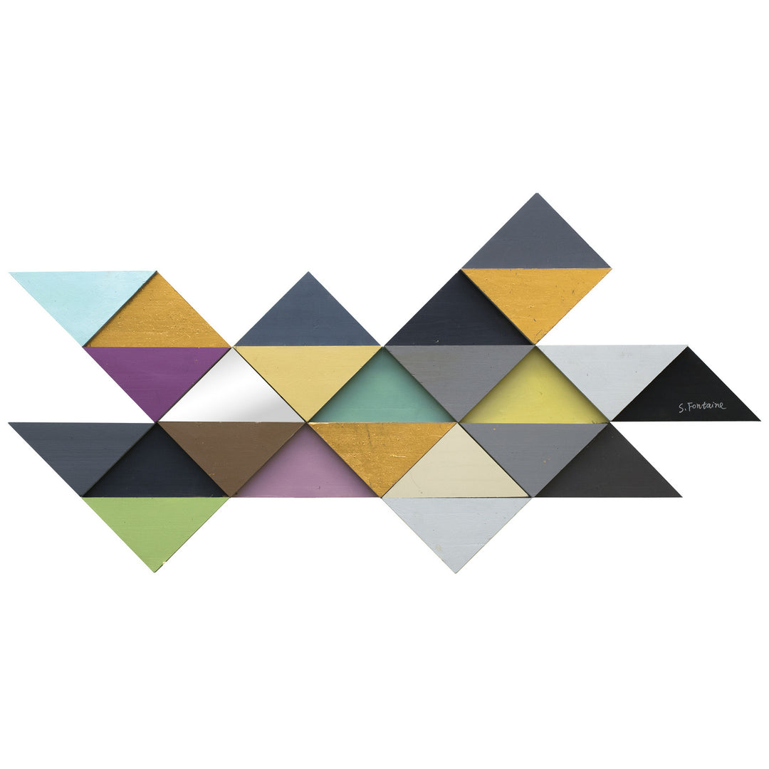 Tremulous Triangle Wall Decor - available from The Lighting Shoppe, trusted by Canadian homeowners