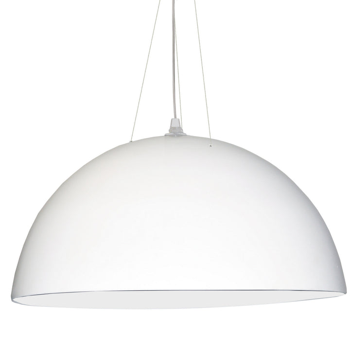 Three Light Pendant in White - available from The Lighting Shoppe, trusted by Canadian homeowners
