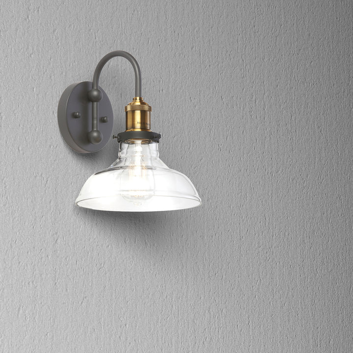 Dainolite Canada - 410-61W-BAB - One Light Wall Sconce - Clear