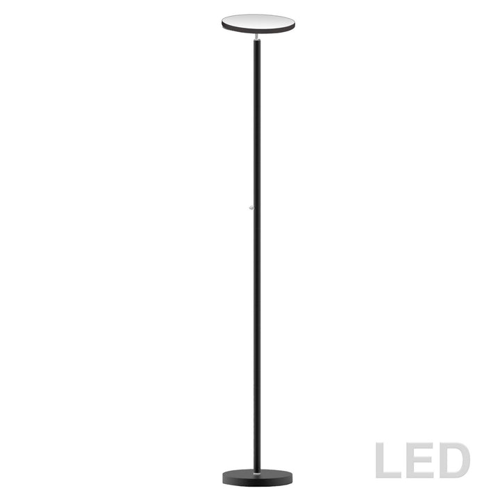 LED Torchier in Sandy Black - available from The Lighting Shoppe, trusted by Canadian homeowners