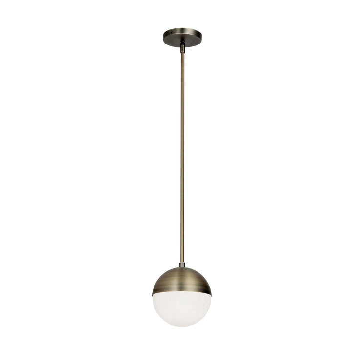 Dayana One Light Pendant in Antique Brass - available from The Lighting Shoppe, trusted by Canadian homeowners
