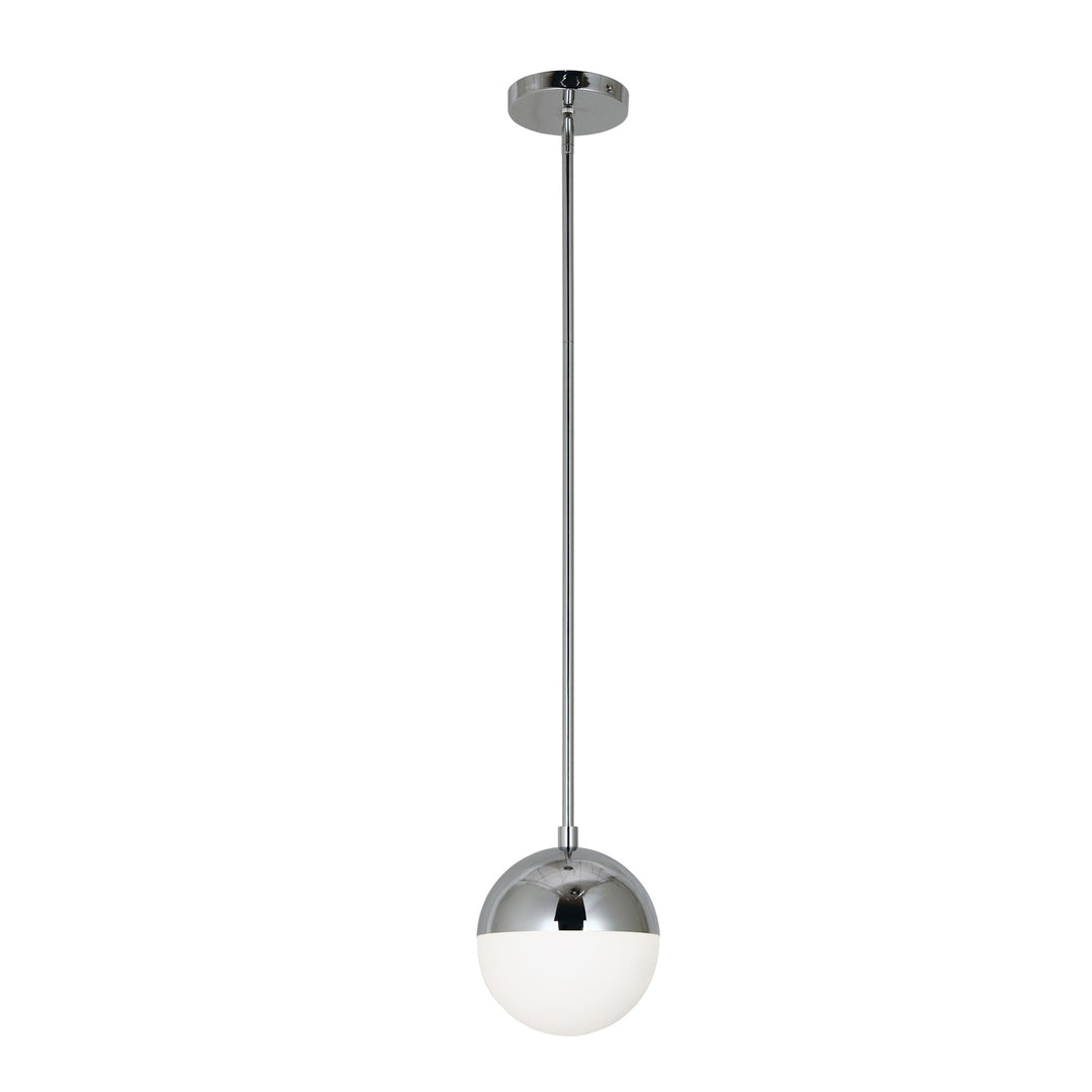Dayana One Light Pendant in Polished Chrome - available from The Lighting Shoppe, trusted by Canadian homeowners