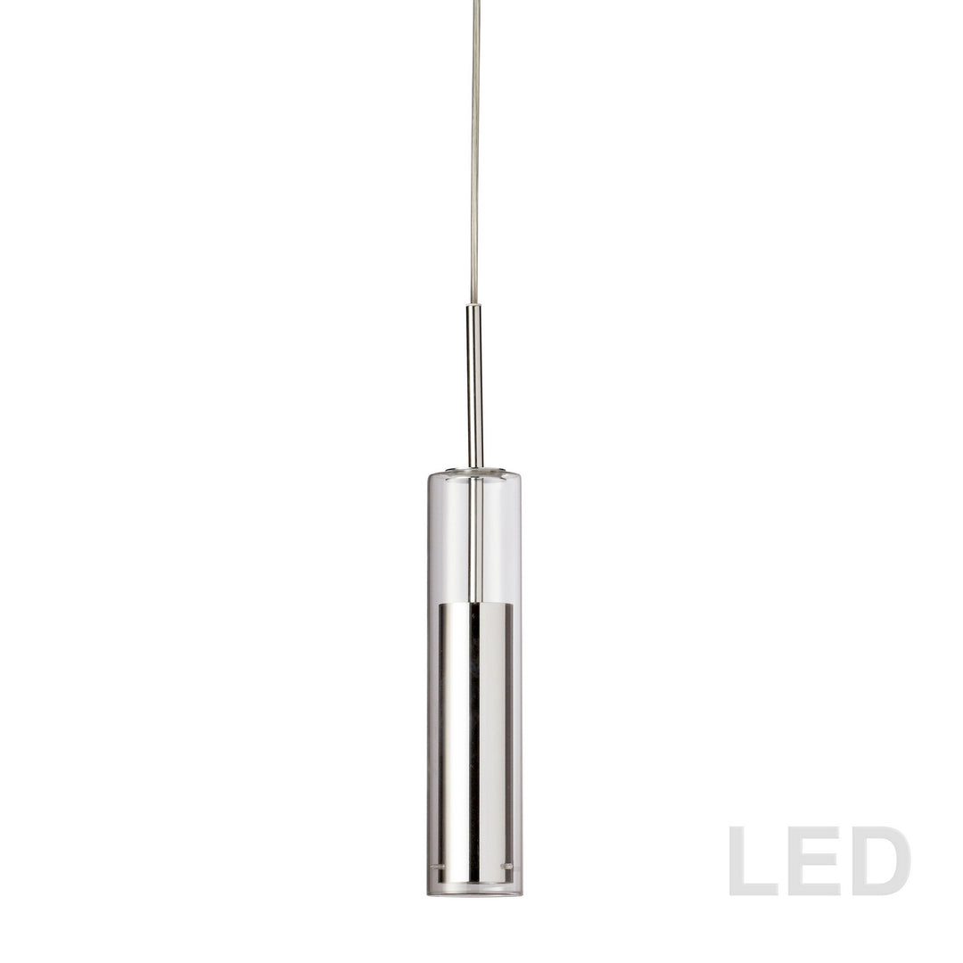 Luna LED Pendant in Polished Chrome - available from The Lighting Shoppe, trusted by Canadian homeowners
