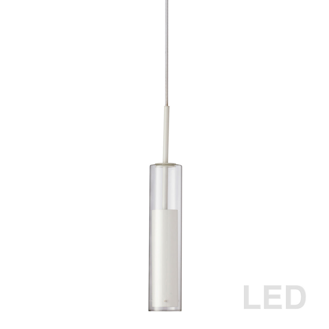 Luna LED Pendant in White - available from The Lighting Shoppe, trusted by Canadian homeowners