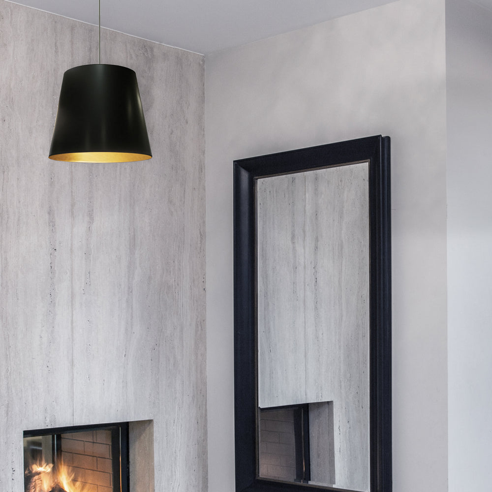 Dainolite Canada - OD-S-698 - One Light Pendant - Oversized Drum - Black