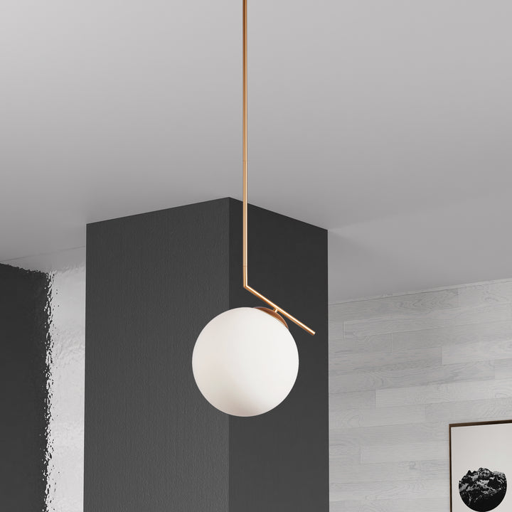 Dainolite Canada - ORN-141P-GLD - One Light Pendant - Orion - White