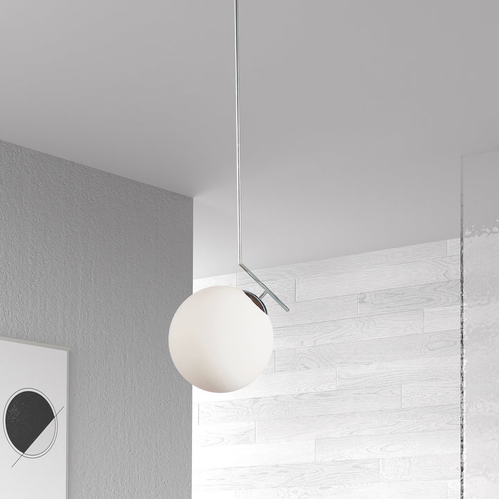 Dainolite Canada - ORN-141P-PC-WH - One Light Pendant - Orion - White