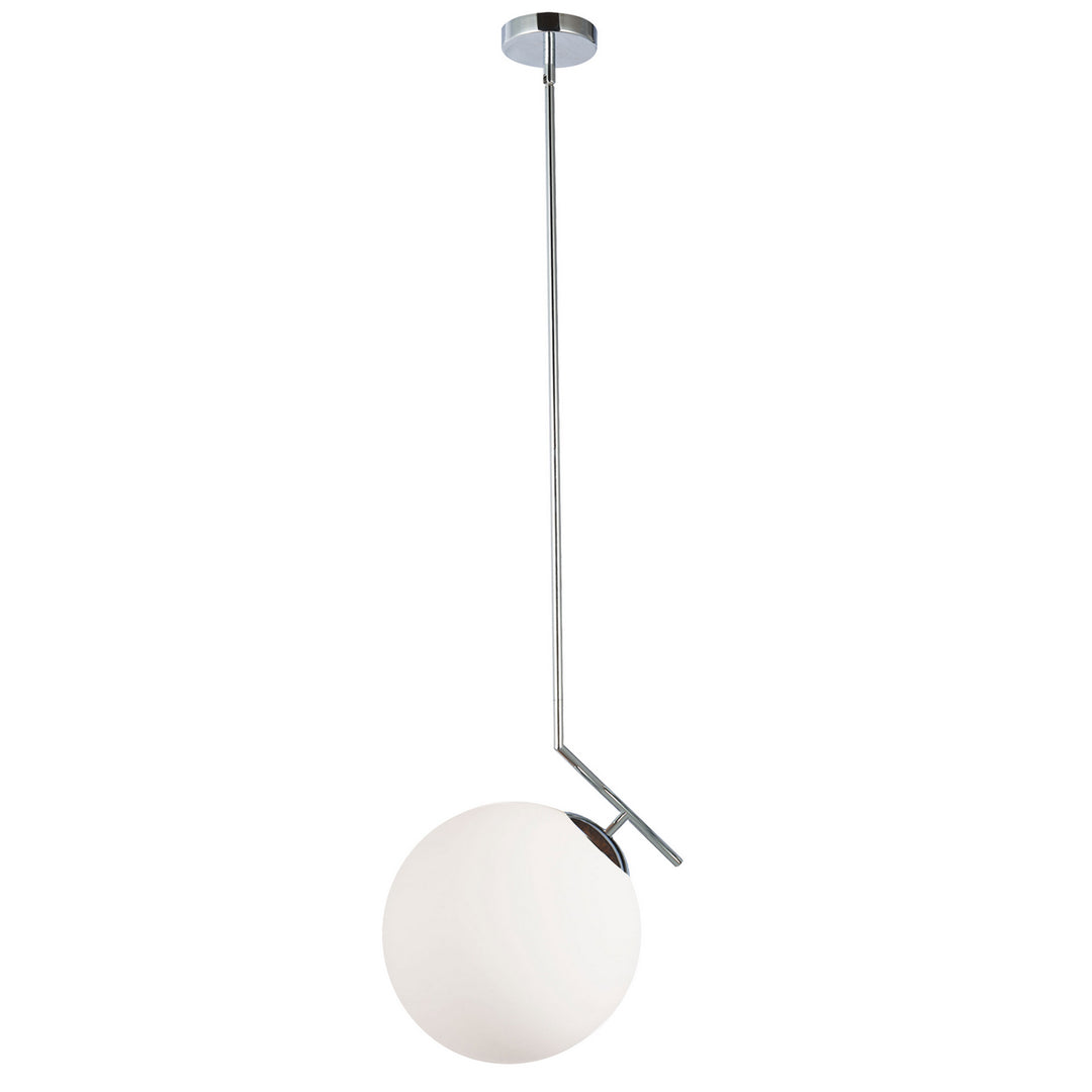 Orion One Light Pendant in White - available from The Lighting Shoppe, trusted by Canadian homeowners