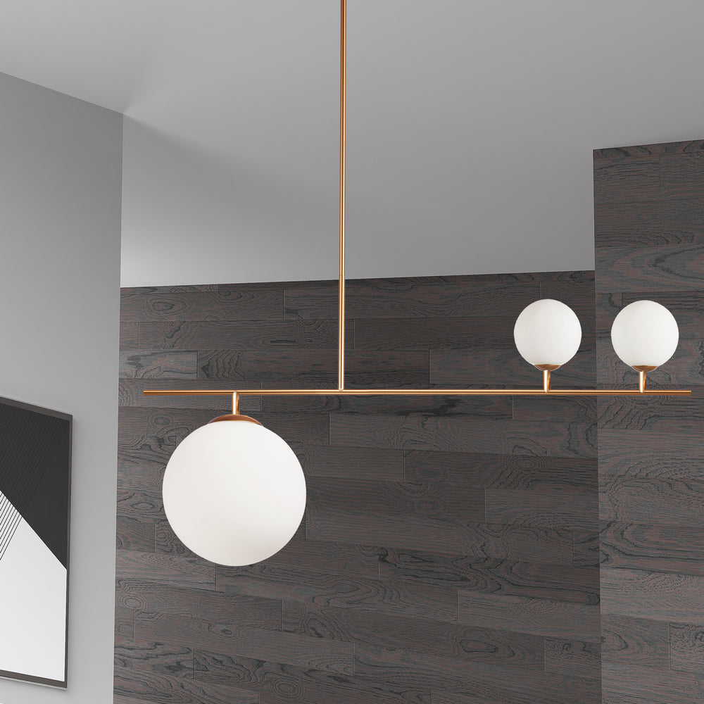 Dainolite Canada - ORN-363P-GLD - Three Light Pendant - Orion - Gold
