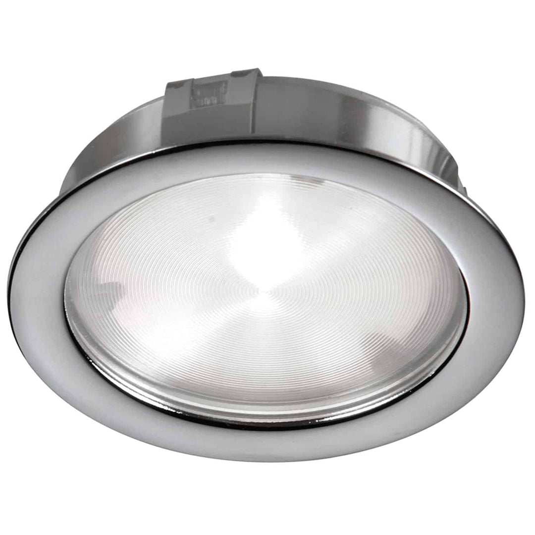 LED LED Puck Light in Satin Nickel - available from The Lighting Shoppe, trusted by Canadian homeowners