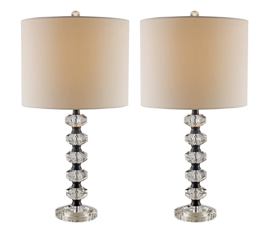 Two Light Table Lamp in Rubbed Oil Bronze - available from The Lighting Shoppe, trusted by Canadian homeowners