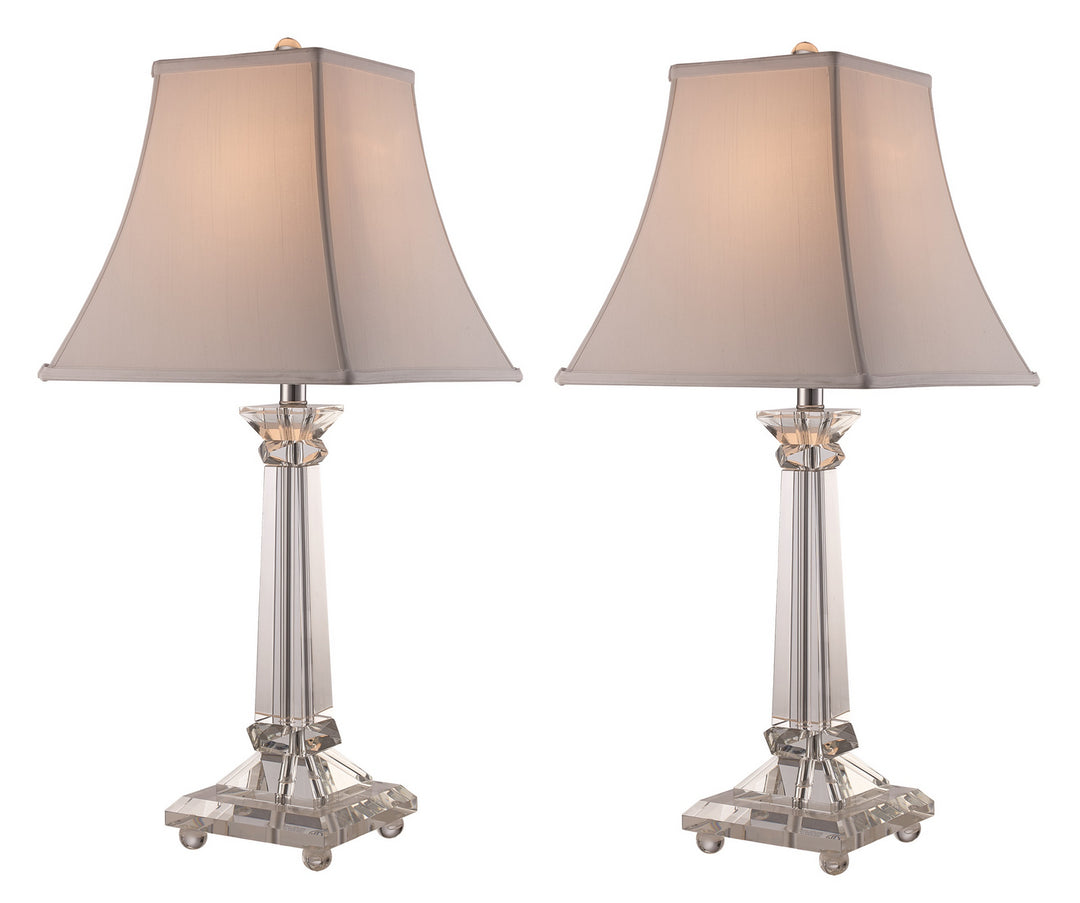 One Light Table Lamp in Polished Chrome - available from The Lighting Shoppe, trusted by Canadian homeowners