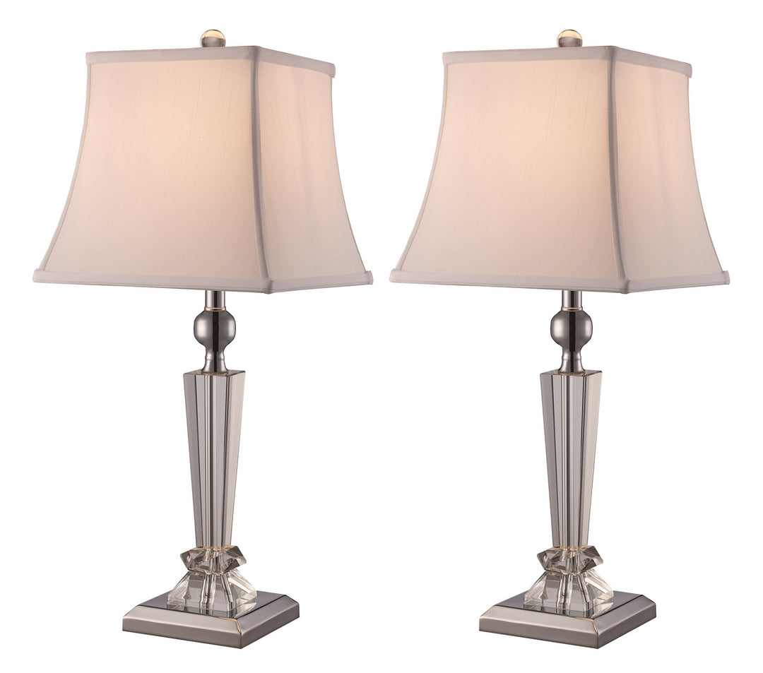 One Light Table Lamp in Polished Chrome - available from The Lighting Shoppe, trusted by Canadian homeowners