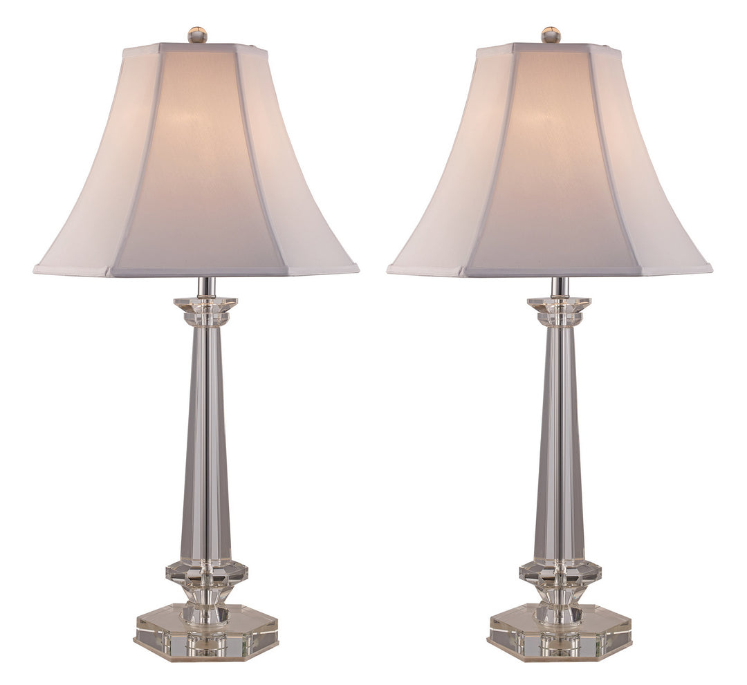 One Light Table Lamp in Polished Chrome - available from The Lighting Shoppe, trusted by Canadian homeowners